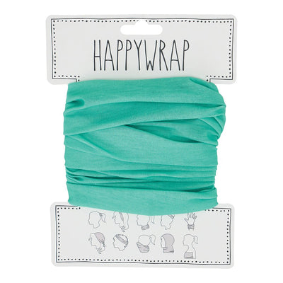 Annabel Trends Happywrap Spearmint – versatile mint green wrap on display card