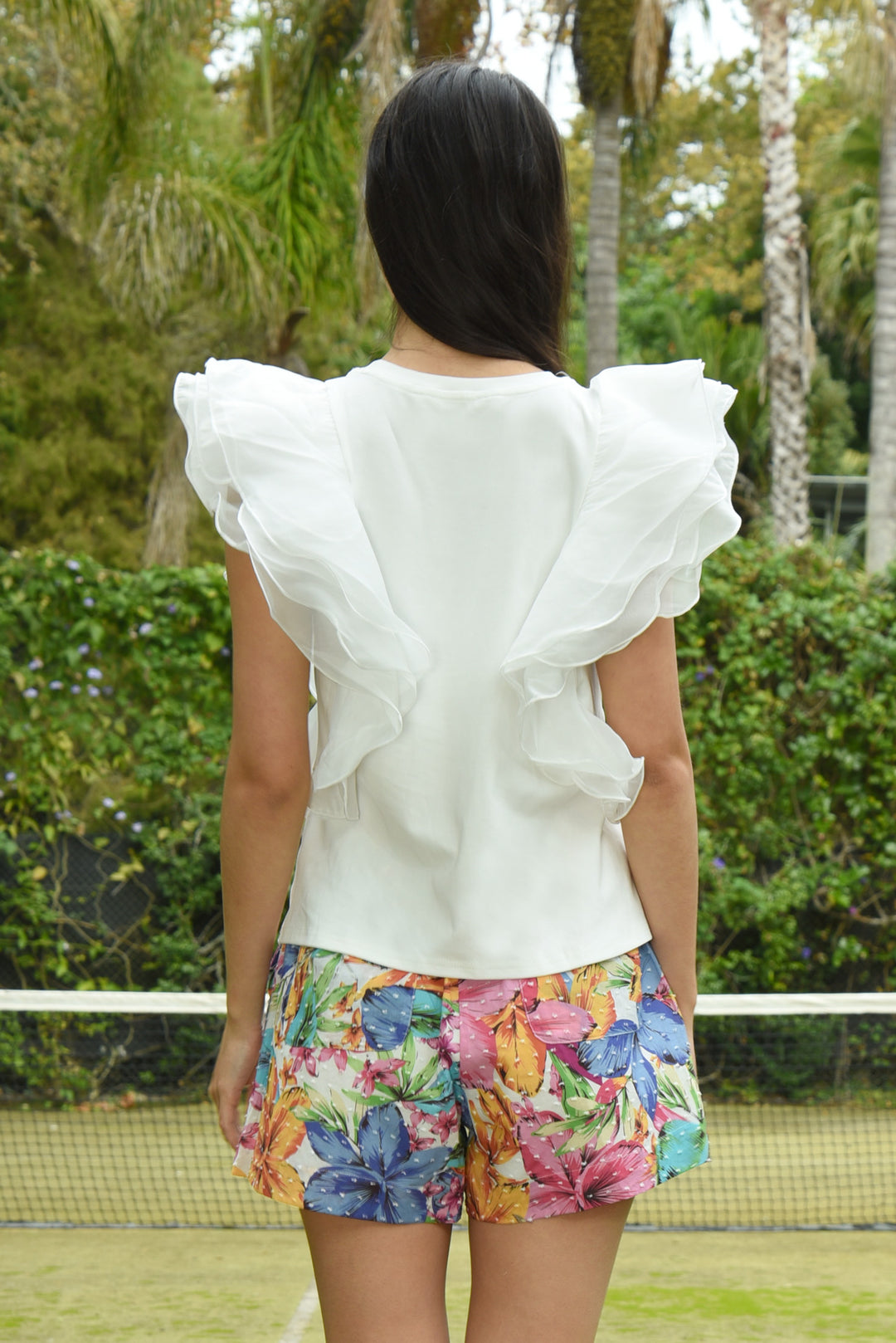 On The Ruffle Top White Coop by Trelise Cooper Binny Bowe Boutique