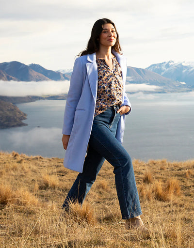 Tamsin Hydrangea Coat from Elm Lifestyle 