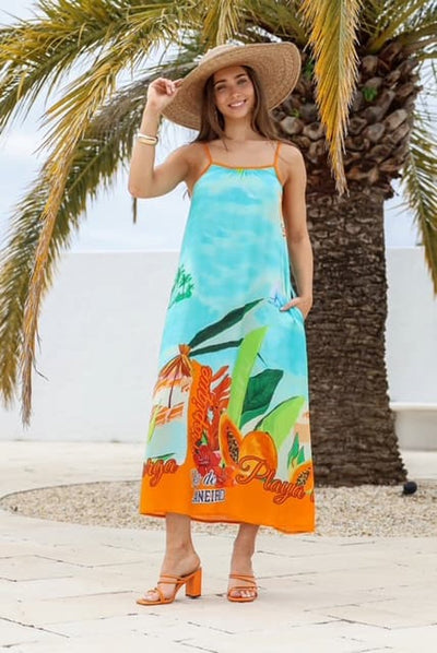 Joop & Gypsy Rio Maxi Print Dress Binny Bowe Boutique Joop & Gypsy Rio Maxi Print Dress Binny Bowe Boutique