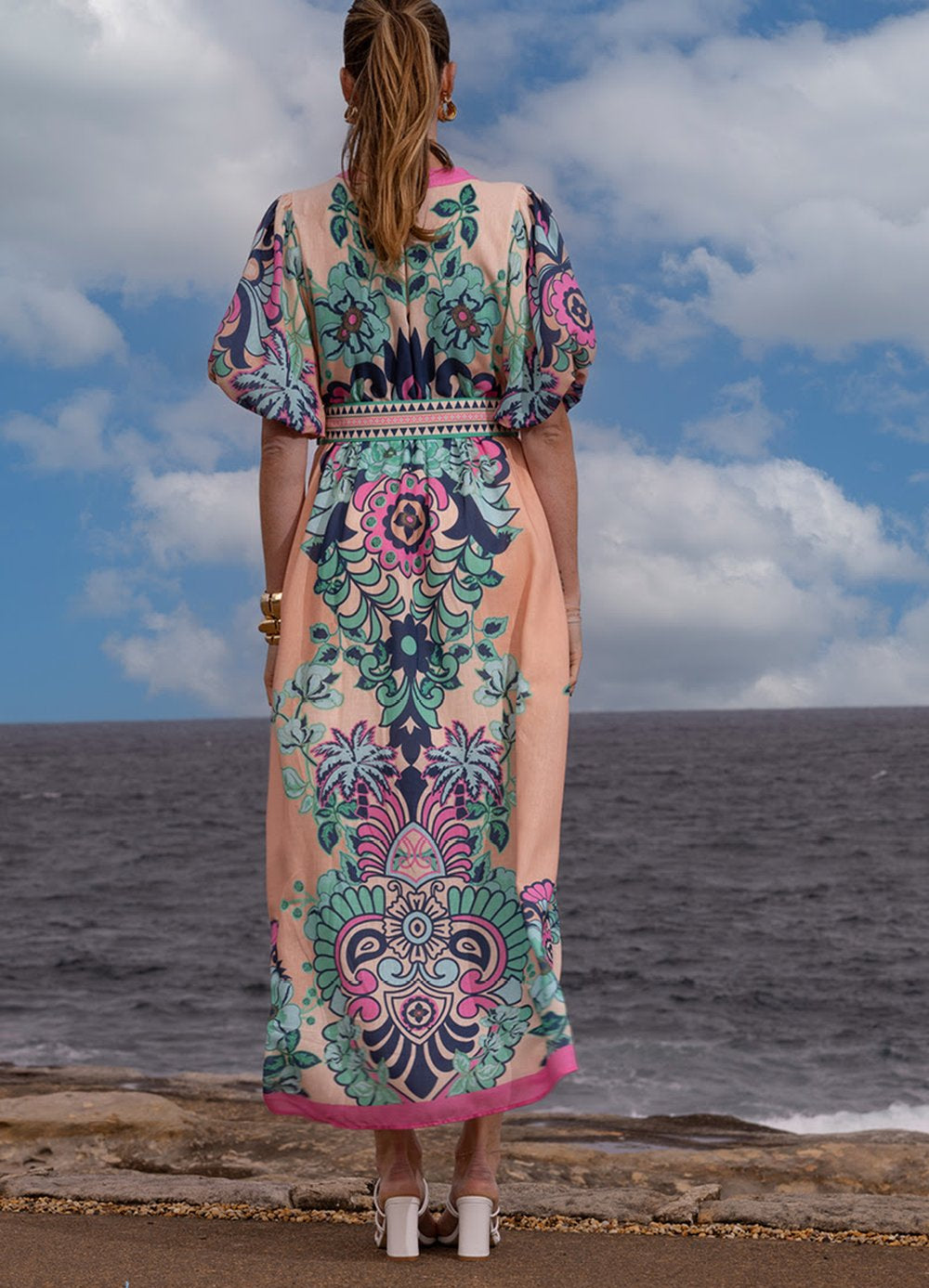 baja maxi dress Mia Milani Baja California Maxi Dress